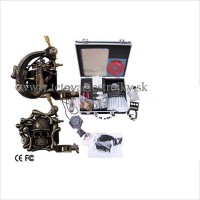 07. Kompletna tetovacia sada s 2.strojčekmi a ostatnym prislušenstvom